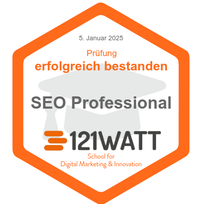 121 watt SEO Professional Logo