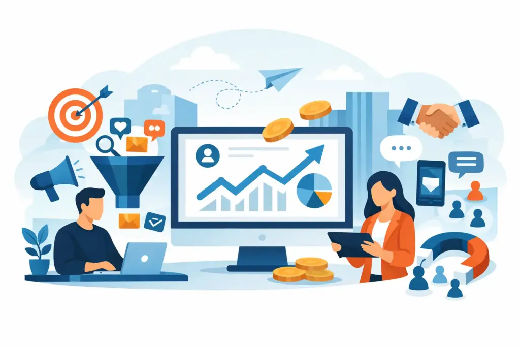 Online Marketing für KMU, das Anfragen bringt